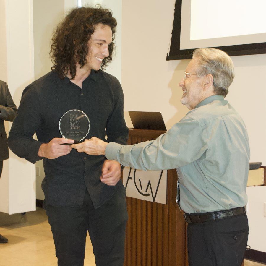 Jack Angelo Cummings wins Kirk Prize