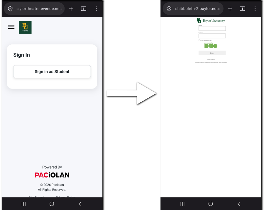 Sign into your Baylor account (mobile)