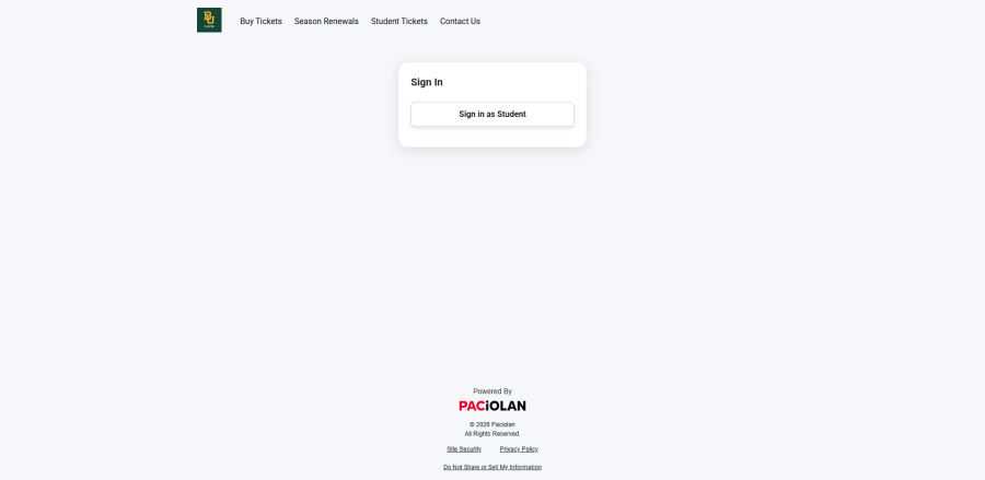 Sign In to your Student Account.